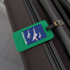 Braniff Ultra Space Jet Luggage Suitcase Tag Concorde SST Green