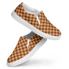 Mens Canvas Slip On Shoes - Alexander Girard Sky High Shoes – Men shoes – Canvas Shoes – Men Canvas Shoes – Sky High Shoes – Brown Yellow Shoes – Alexander Girard Shoes – Braniff Boutique