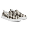 Sky High Slip On Canvas Shoes Mens Braniff Alexander Girard Design Aircraft Interior Gray Black Check ONLY Available in Certain Countries See List Below