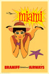 Miami, Braniff International Airways, 1960s [Starfish] - Museum Limited Edition