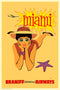 Miami, Braniff International Airways, 1960s [Starfish] - Premium Open Edition