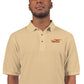 POLO SHIRT MEN'S PREMIUM SHORT SLEEVE BRANIFF 2022 ALEXANDER GIRARD BLUEBIRD LOGO EMBROIDERY