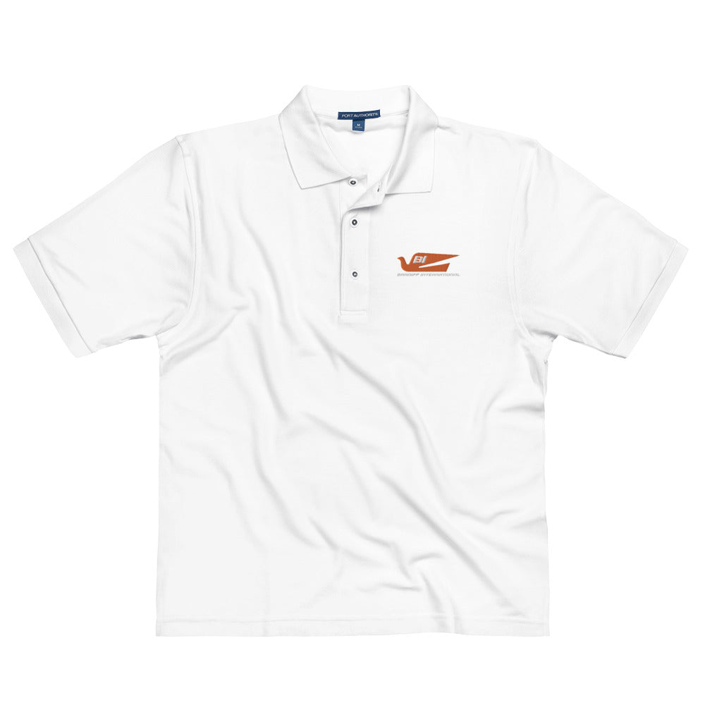 POLO SHIRT MEN'S PREMIUM SHORT SLEEVE BRANIFF 2022 ALEXANDER GIRARD BLUEBIRD LOGO EMBROIDERY
