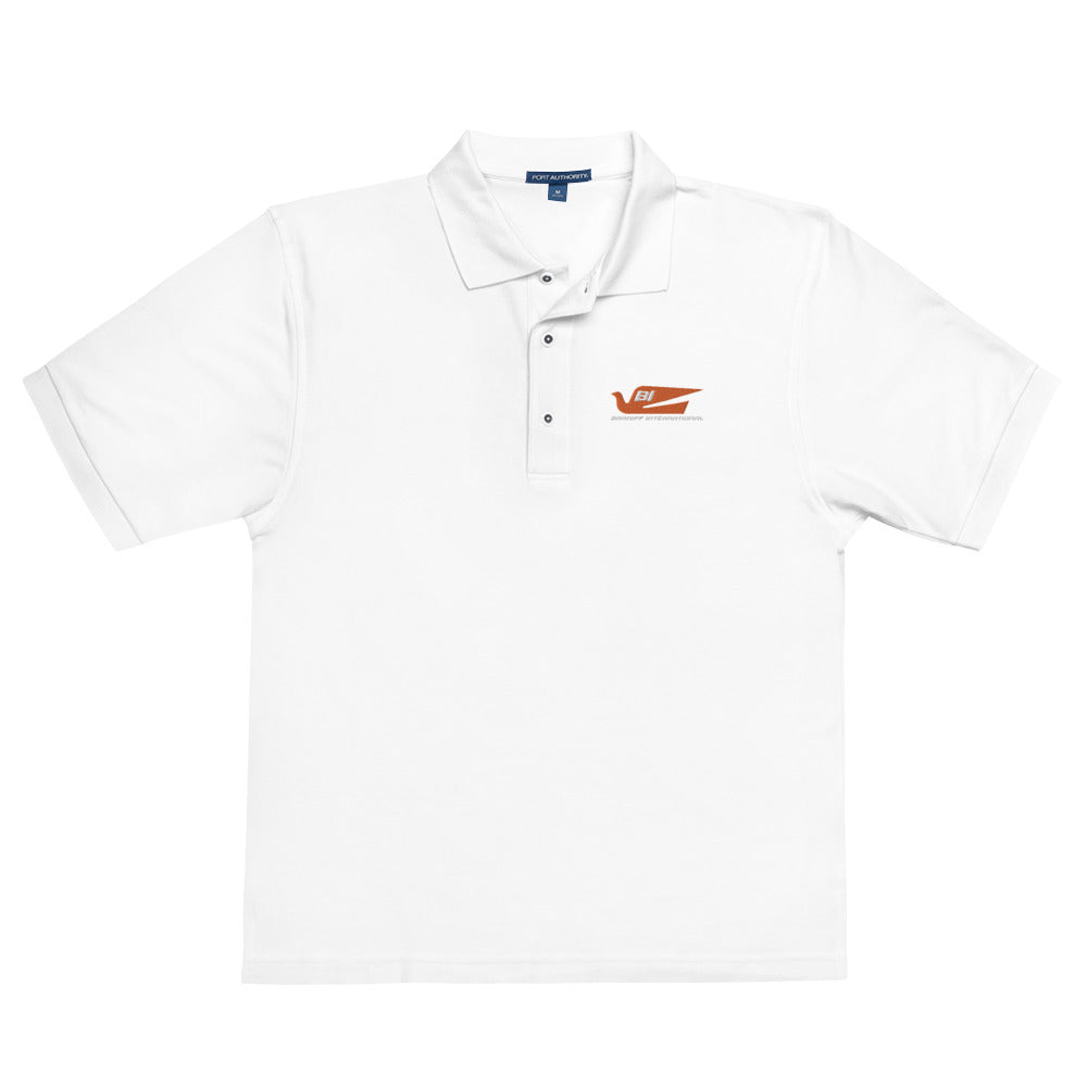 POLO SHIRT MEN'S PREMIUM SHORT SLEEVE BRANIFF 2022 ALEXANDER GIRARD BLUEBIRD LOGO EMBROIDERY