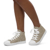 Sky High Top Canvas Shoes - Braniff H Design Women Shoes - Braniff Boutique