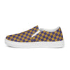 Sky High Slip On Canvas Shoes Womens Braniff Alexander Girard End of the Plain Plane Aircraft Interior Purple Mustard Check ONLY Available in Certain Countries See List Below